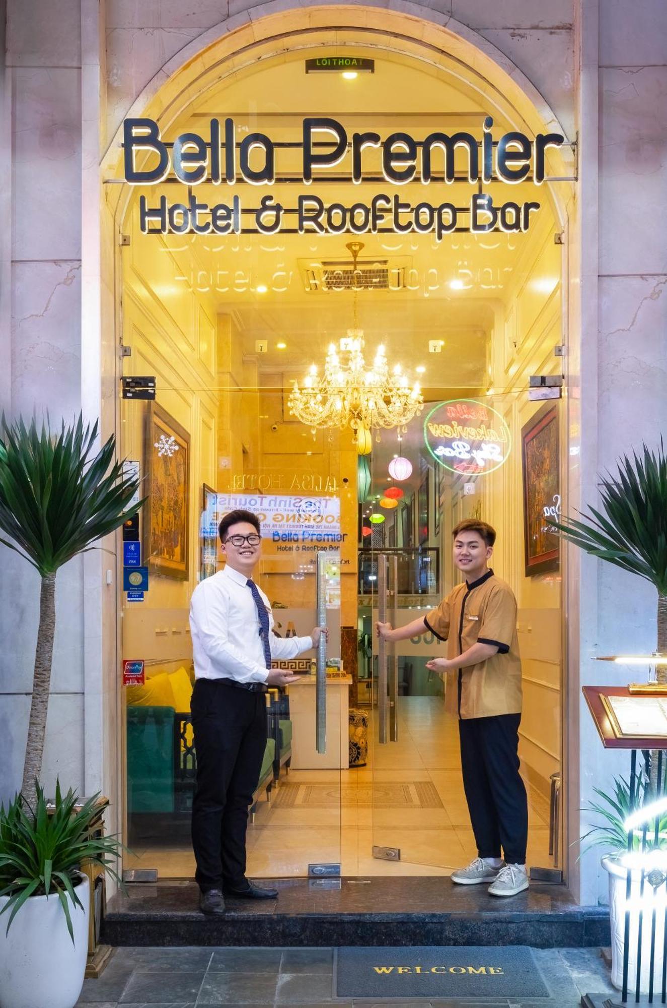 Bella Premier Hotel & Rooftop Skybar Hanoi Exterior photo
